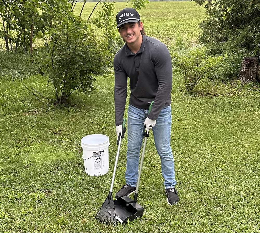 Ashton Ahrens, owner of Wag Waste